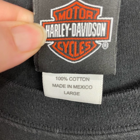 Vintage 2004 Harley-Davidson T-shirt OHIO Size Large - Picture 9 of 10